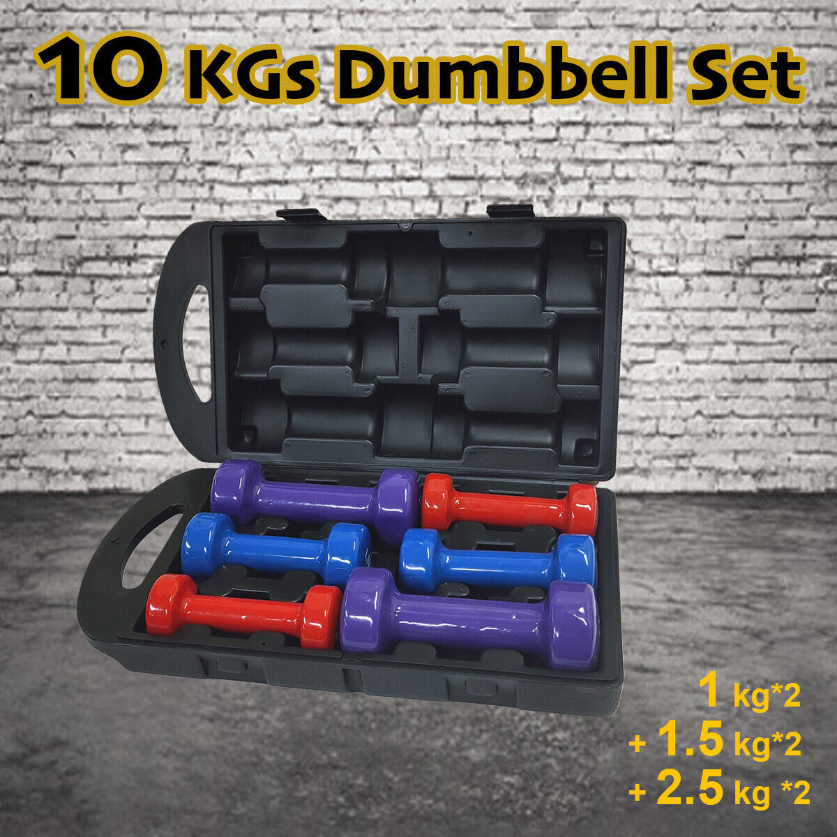 10 kgs Dumbbell Set