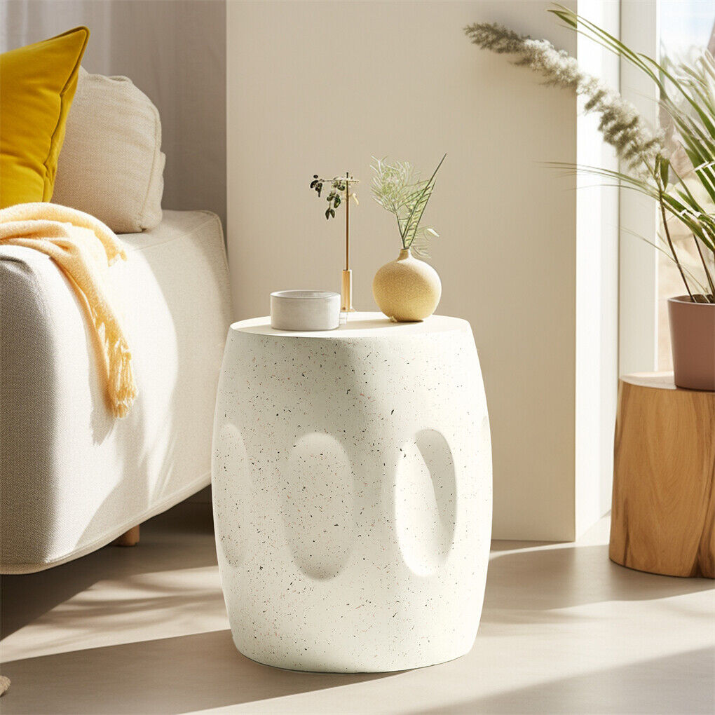 Lightweight Concrete Table Indoor Outdoor Leisure End Side Table