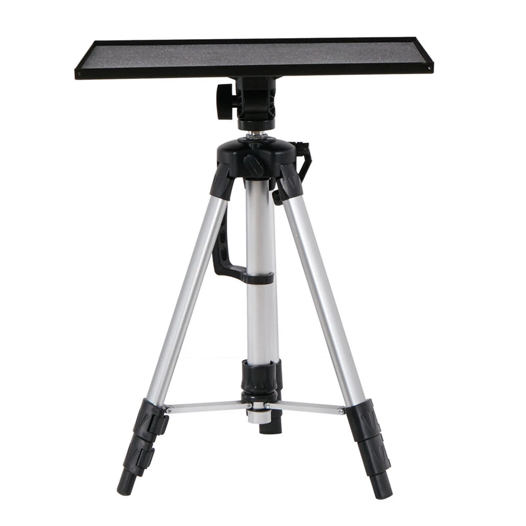Portable Tripod Stand for Projectors, Laptops, and DJ Equipment