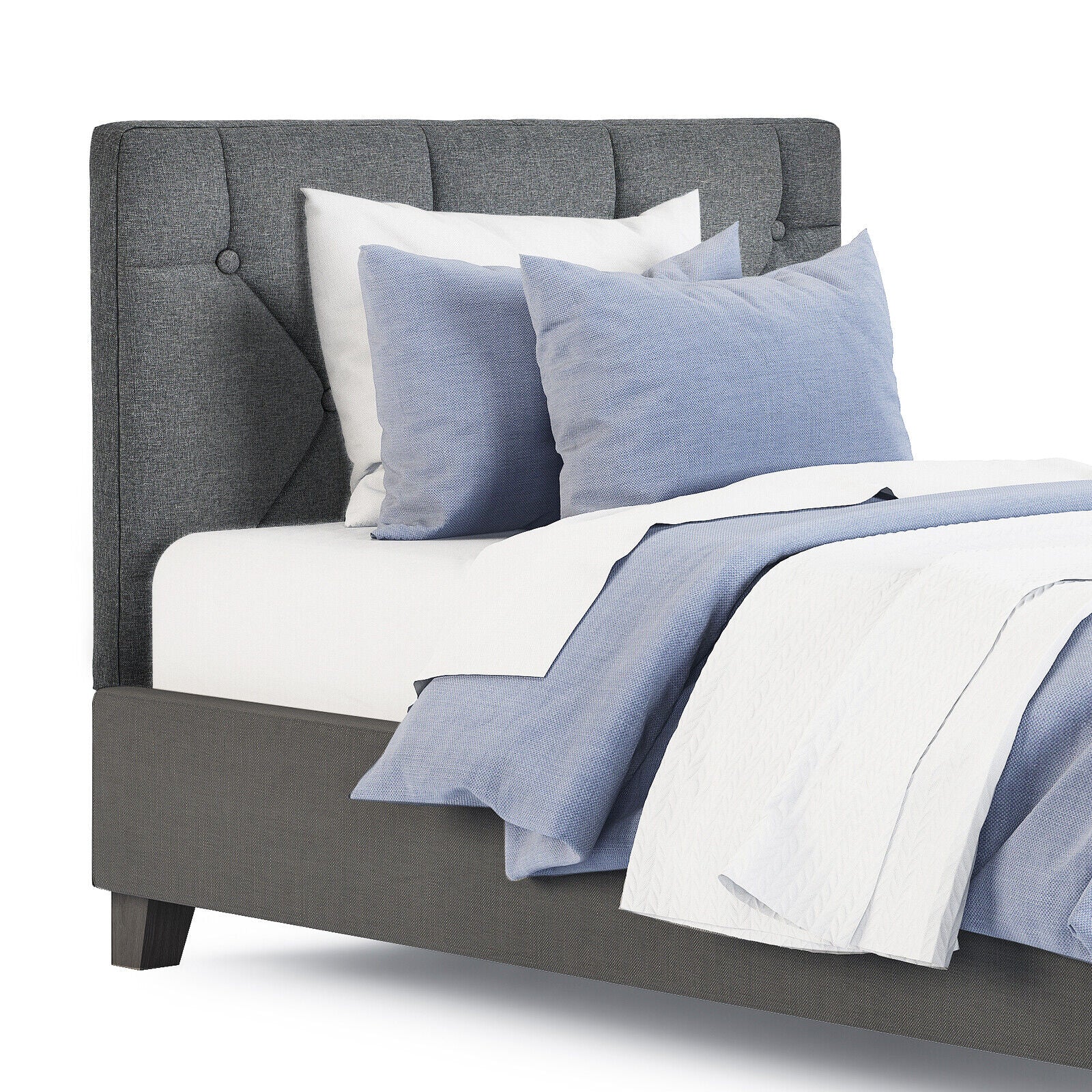 Premium Single Bed Head 90cm Wall Mount