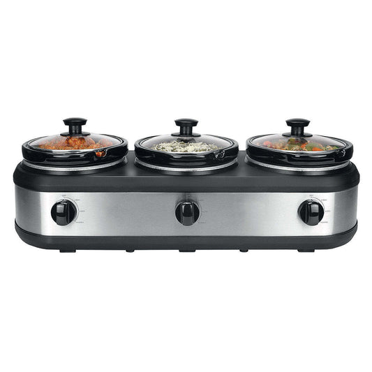 3-pot-slow-cooker-w-2-5l-capacity-each-405w-3-warming-settings
