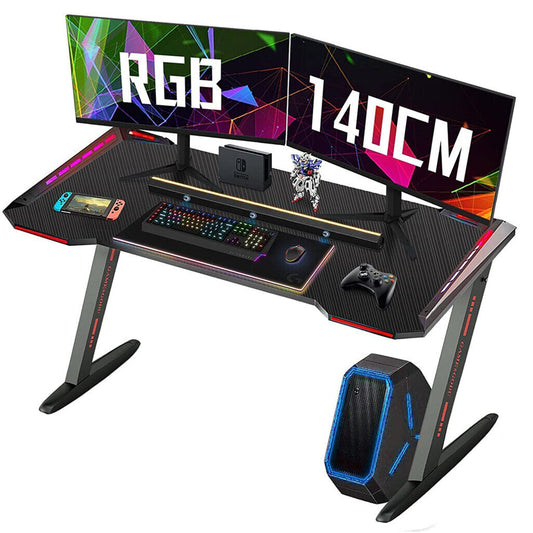 140cm-extra-large-pro-gaming-desk-home-office-pc-computer-desk-w-rgb-led-lights