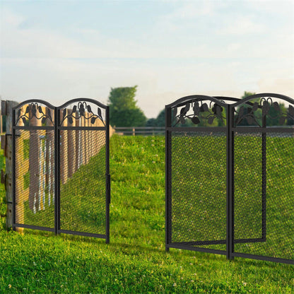 Heavy Duty Foldable Metal Indoor Outdoor Exercise Pet Fence Dog Playpen Kennel