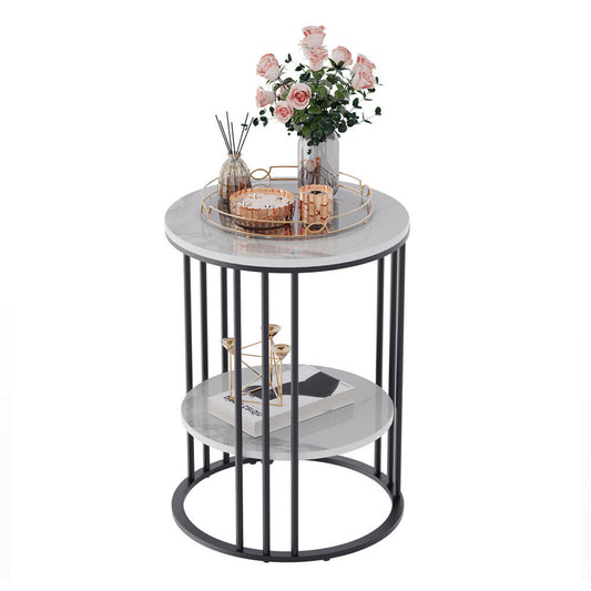 Buy Solid Marble Side Coffee Table Online in Australia