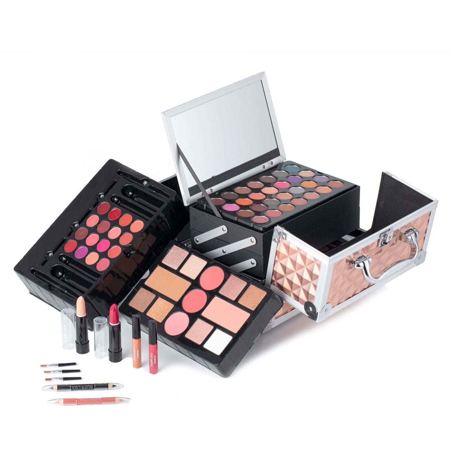 glamorous-gold-makeup-set-eyeshadow-palette-blusher-lipstick-beauty-case