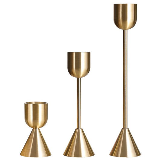 Shop Now: Vintage Brass Gold Candlestick Holders Kit Australia