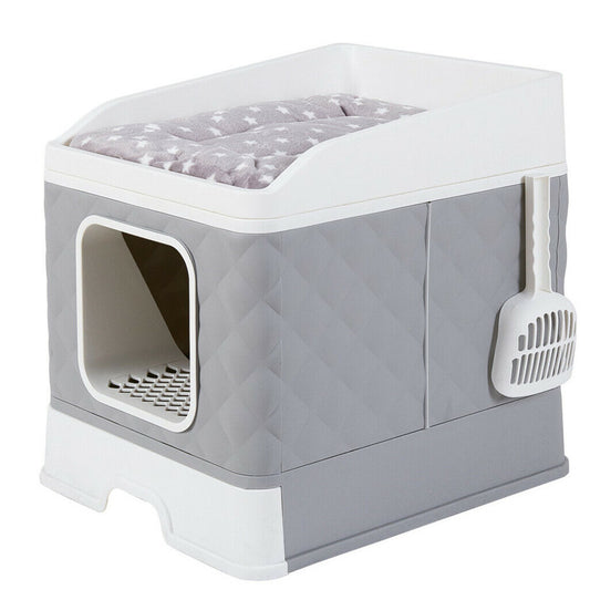 jumbo-space-enclosed-cat-litter-box-cat-bed-odorless-kitten-tray-toilet-cabinet
