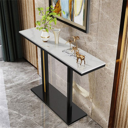 Stylish Marble Console Table for Hallway & Entry