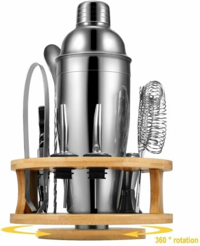 Buy 10-Piece Cocktail Shaker Set Bartender Kit Australia