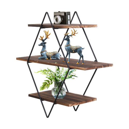 Buy 3-Tier Wooden Floating Wall Shelves Online in Australia