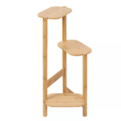 3-Tier Bamboo Plant Stand – Bonsai Holder