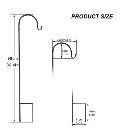 8X Shepherd Hooks – Garden Stakes & Hangers