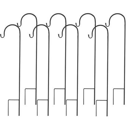 8X Shepherd Hooks – Garden Stakes & Hangers
