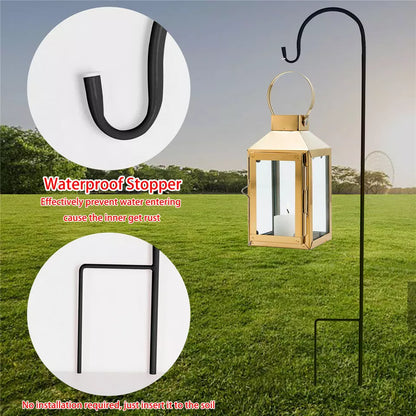 8X Shepherd Hooks – Garden Stakes & Hangers