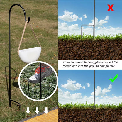 8X Shepherd Hooks – Garden Stakes & Hangers