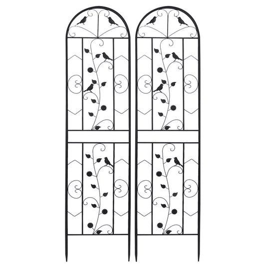 2pcs Rustproof Metal Climbing Trellis