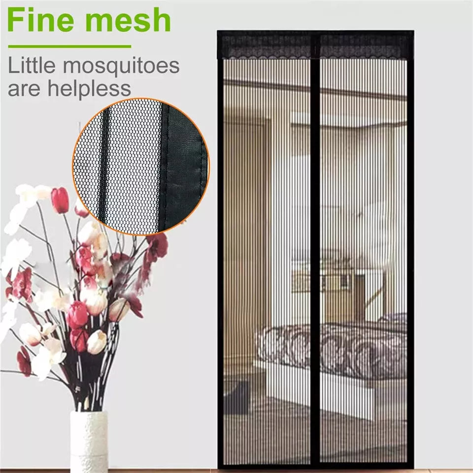 Magnetic fly screen for French doors