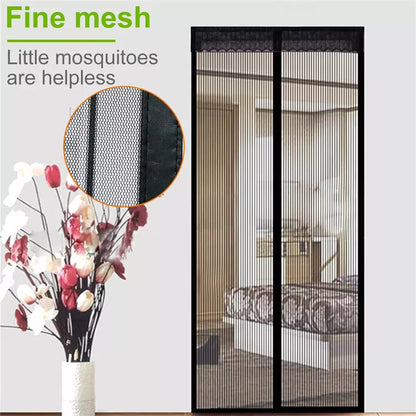 Magnetic fly screen for French doors