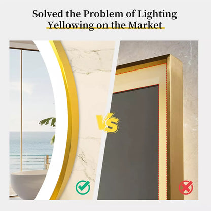 LED Vanity Mirror Gold Australia