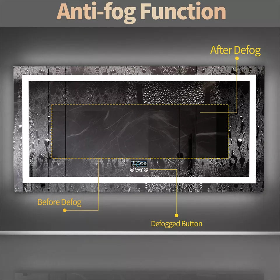 Shop Bluetooth speaker LED mirror Australia