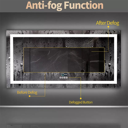Shop Bluetooth speaker LED mirror Australia