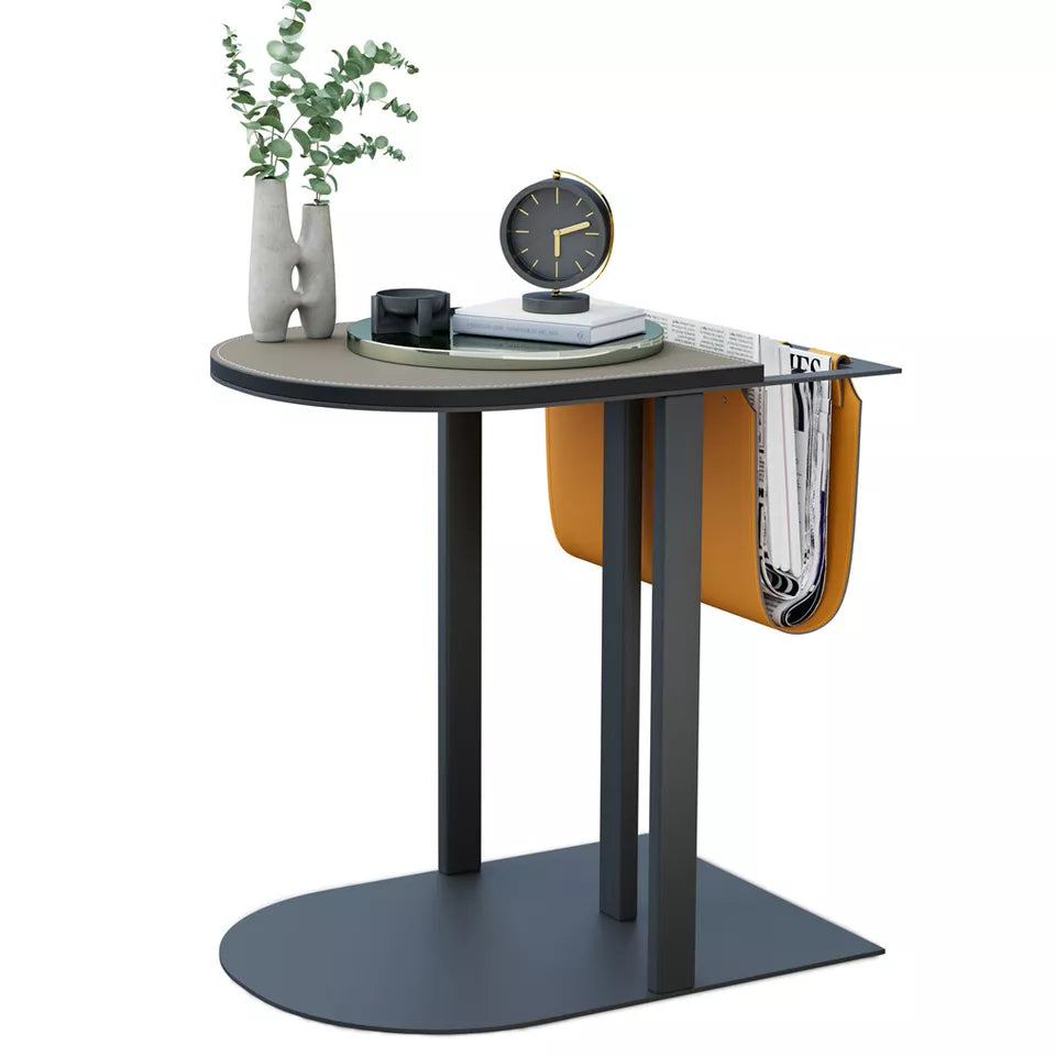 Buy Leather Side Table Online