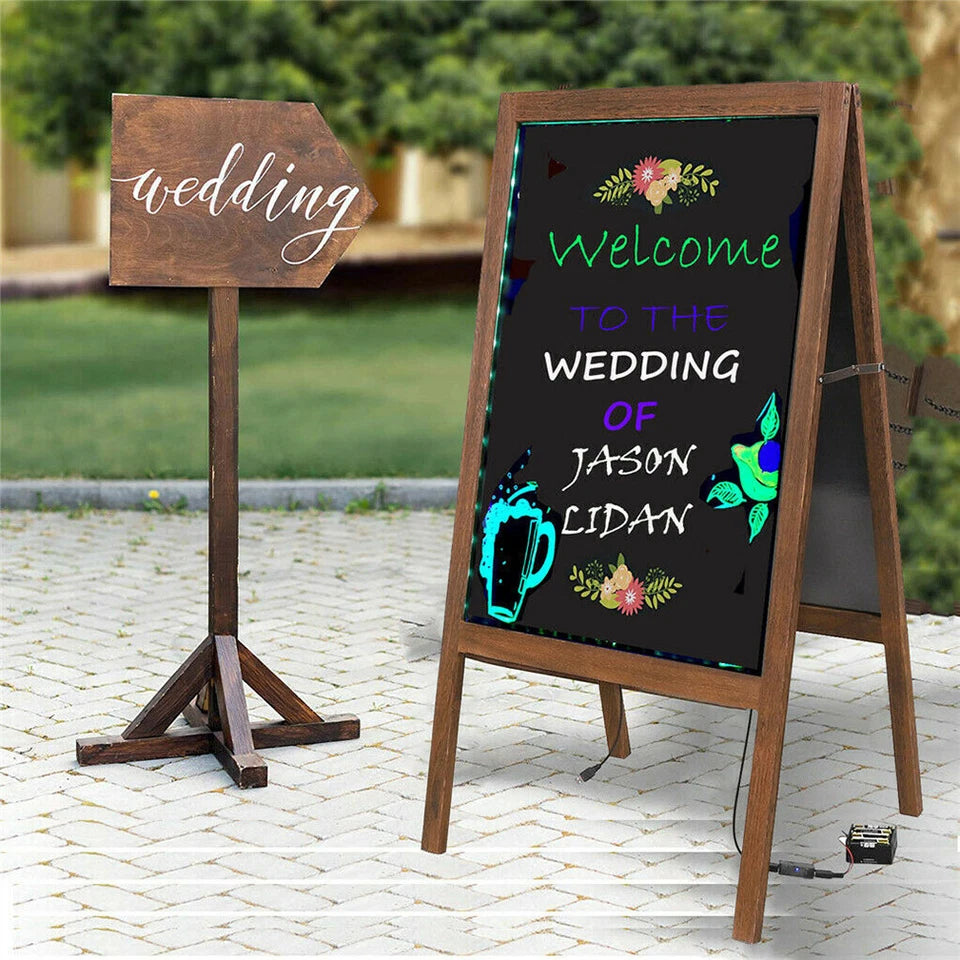 led-message-writing-board-flashing-illuminated-erasable-neon-sign-sandwich-board