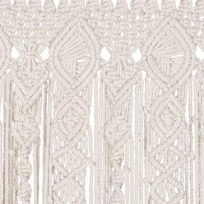 Large Macrame Door Curtain: Elegant Window Wall Hanging Tapestry for Wedding Backdrop decor