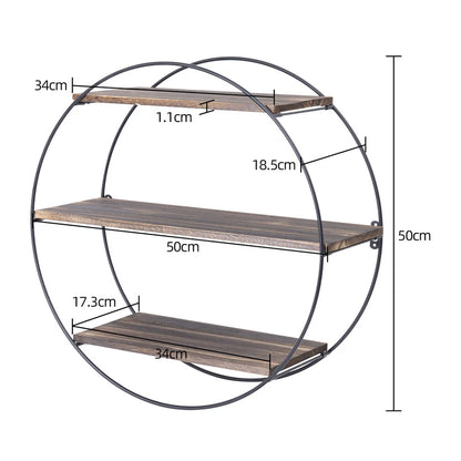 metal-frame-round-wall-floating-ledge-shelf-book-storage-spice-rack-home-decor
