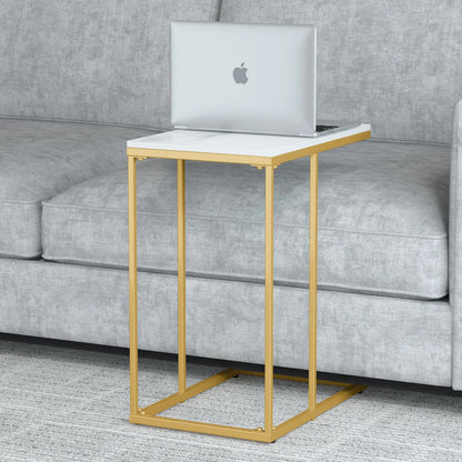 Heavy Duty C Shaped Bed Side Table
