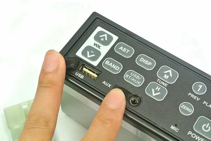 Black Heavy Duty Bluetooth Excavator Radio with USB AUX AM/FM for Machinery Vehicles