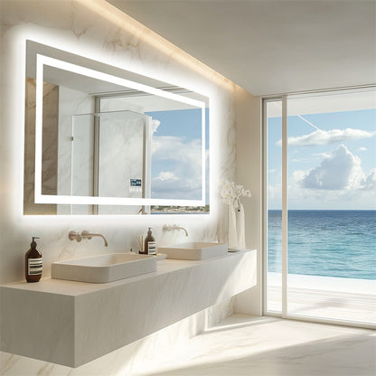 1600Mm Jumbo Bluetooth Led Bathroom Mirror Music Anti-Fog Vanity Mirror