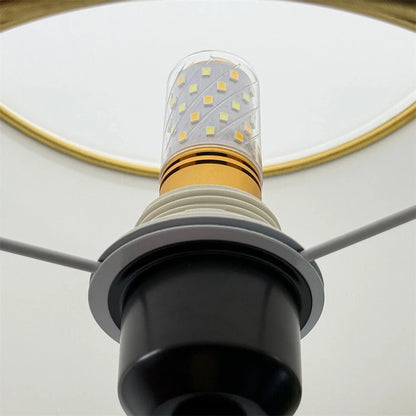 Classic Gold Bedside Lamp with Three Light Settings