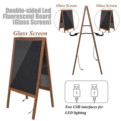 led-message-writing-board-flashing-illuminated-erasable-neon-sign-sandwich-board