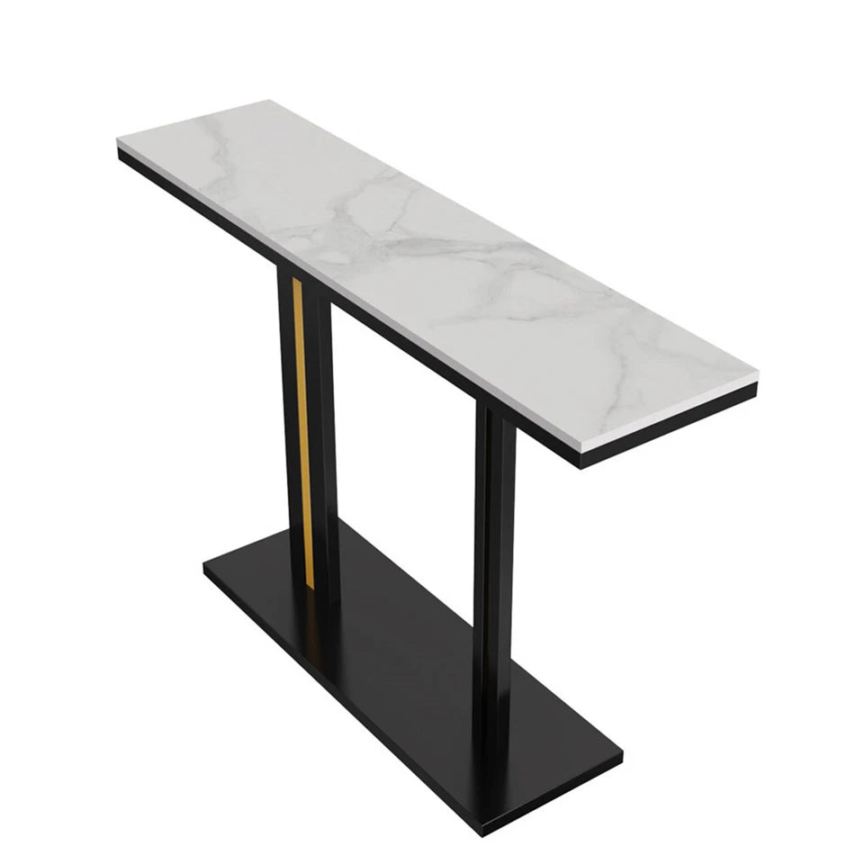 Stylish Marble Console Table for Hallway & Entry