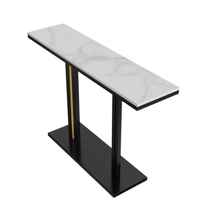 Stylish Marble Console Table for Hallway & Entry