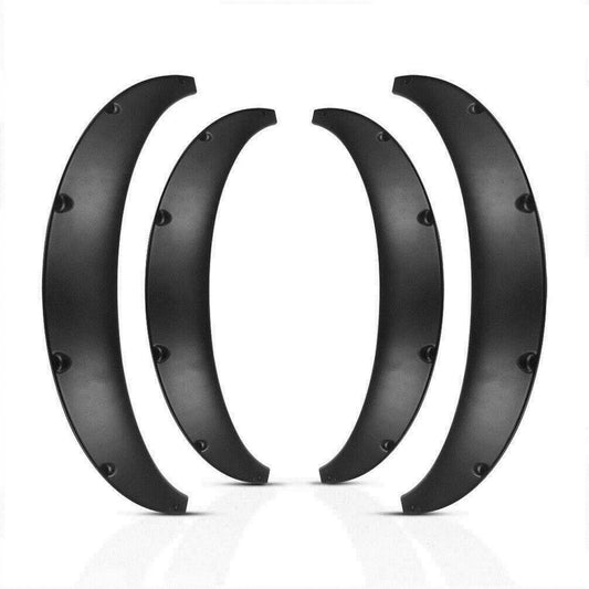4x-universal-flexible-car-fender-flares-extra-wide-body-wheel-arches-gloss-black