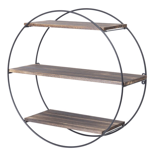 Buy Round Metal Wall Shelf – Storage & Decor Rack AU