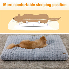 Comfortable Pet Bed with Removable Cover and Anti Skid Base(large)