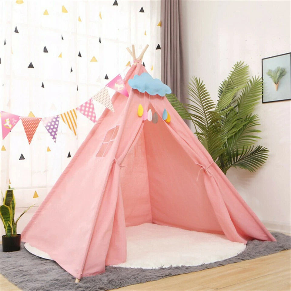 huge-indian-canvas-teepee-kids-toys-house-children-tent-for-indoor-outdoor-game