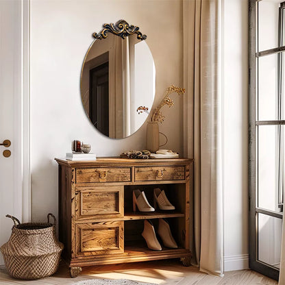 Oval Antique Mirror for Home Decor Australia