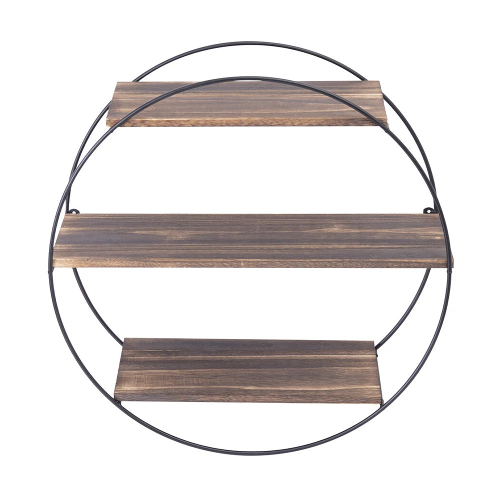metal-frame-round-wall-floating-ledge-shelf-book-storage-spice-rack-home-decor