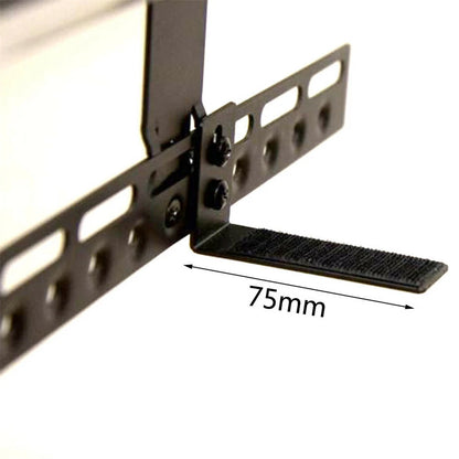 Black Universal Sound Bar Bracket Mount, Fits All TVs and Soundbars with VESA Patterns