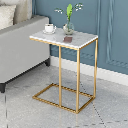 Heavy Duty C Shaped Bed Side Table