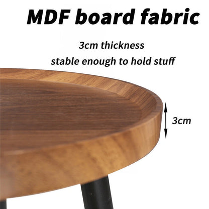 Industrial Nesting Wooden Side Tables