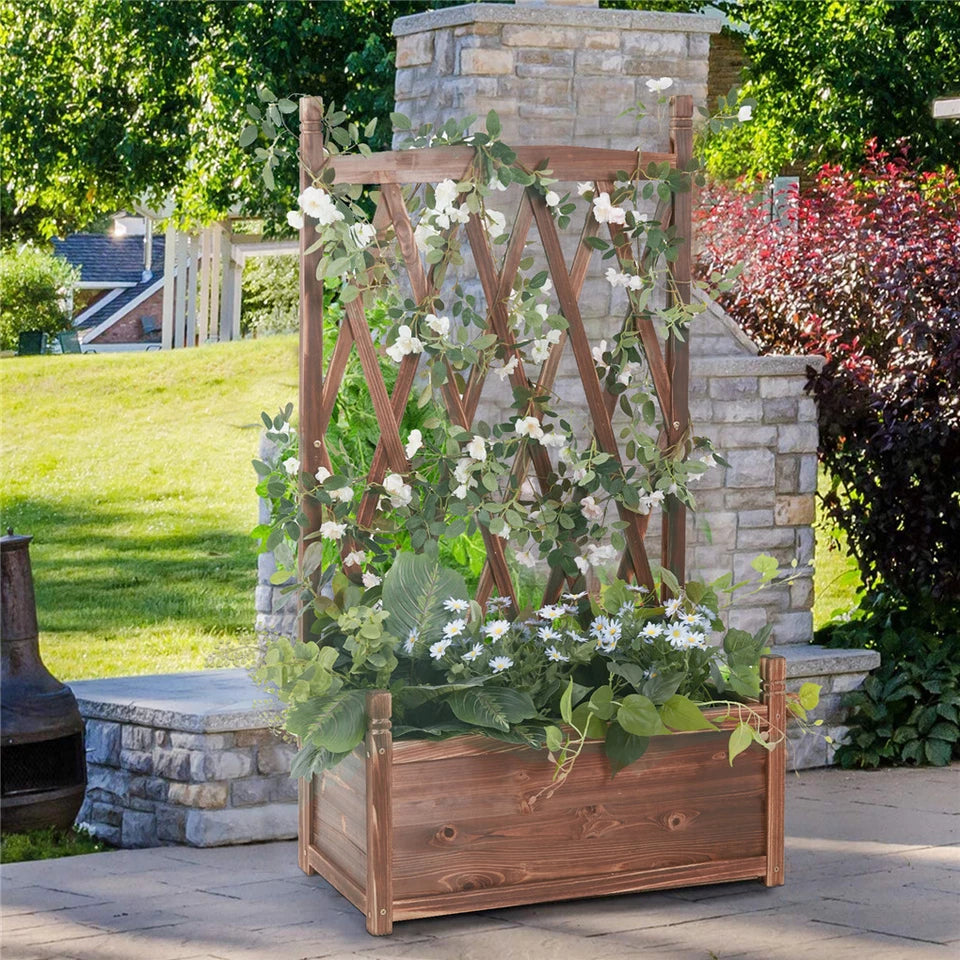 large-raised-garden-bed-planter-box-with-trellis-flower-climbing-indoor-outdoor