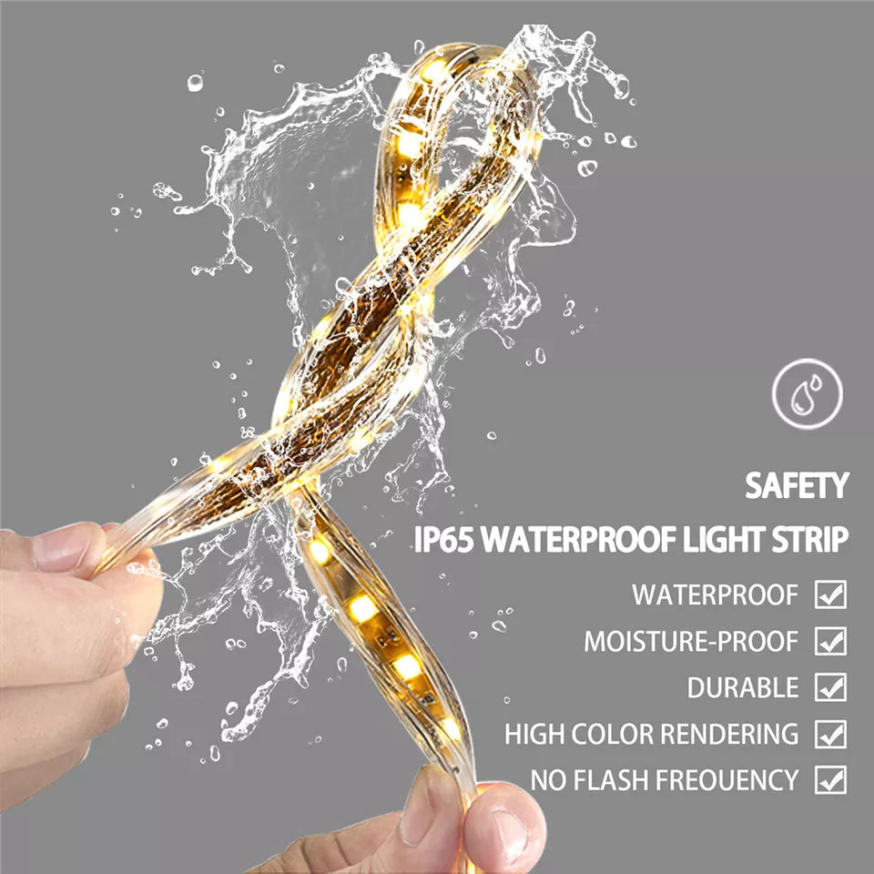 Anti-Fog LED Bathroom Mirror with 2-Way Mount