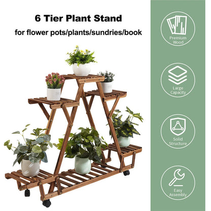 multilayer-pyramid-plant-stand-4-wheels-rolling-flower-shelf-rack-corner-balcony