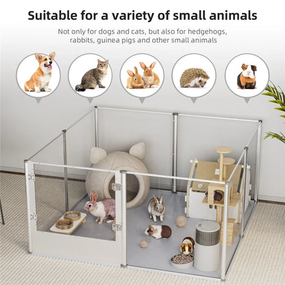 Heavy Duty Dog Playpen XXL Size with Mat for Puppies and Mothers