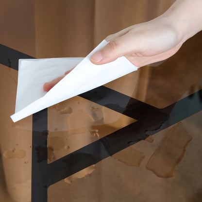 Brown Tinted Round Tempered Glass Coffee Table with Modern Metal Frame